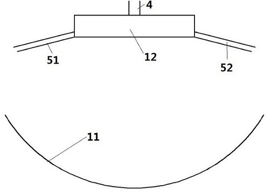 Wall, building and building system comprising foundation pit stability experiment method