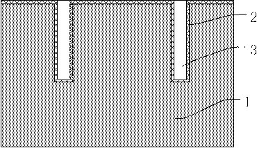 Method for manufacturing TSV seed layer with fine pitch and high depth-to-width ratio