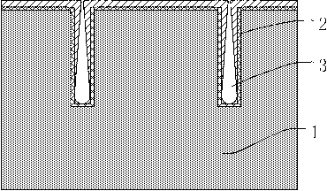 Method for manufacturing TSV seed layer with fine pitch and high depth-to-width ratio