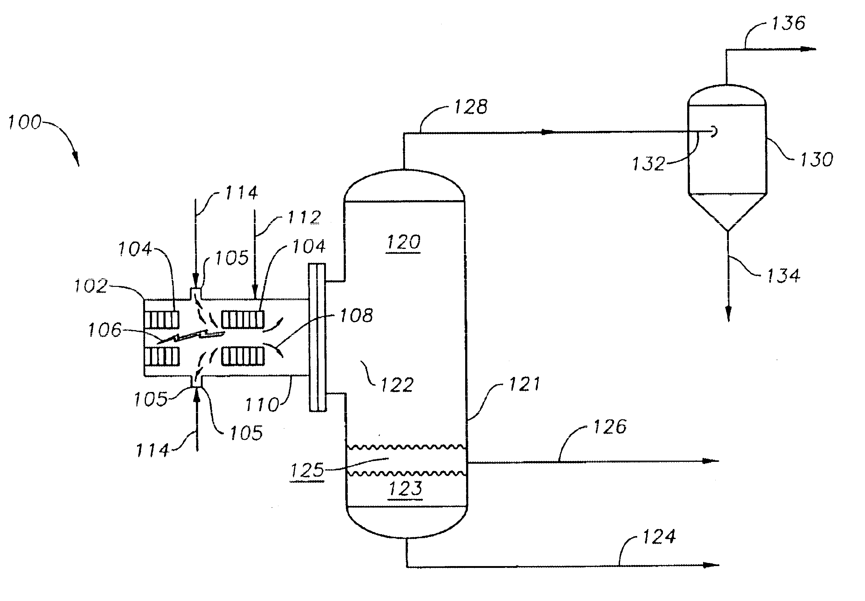 Method and apparatus for processing a waste product