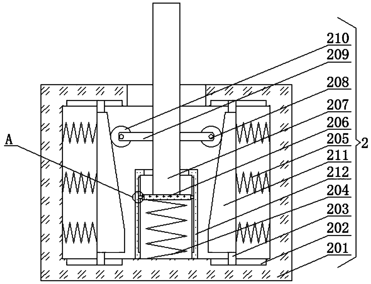 Protective pad with safety protection performance based on entertainment wind tunnel