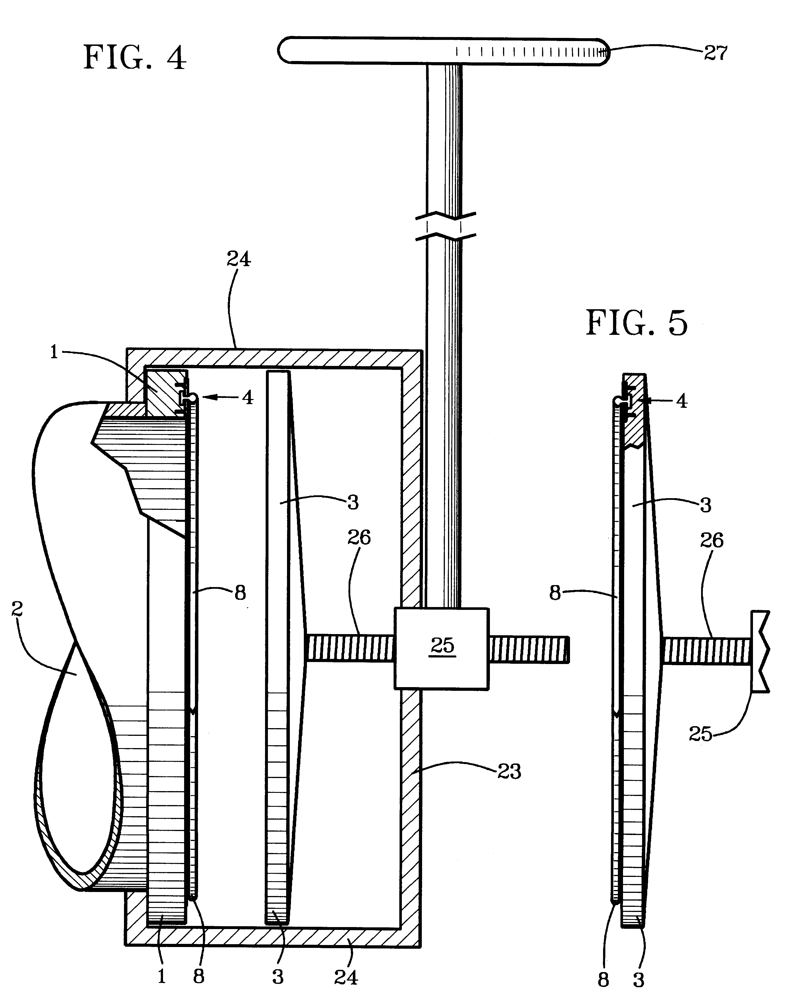 Fixable seal sluice gate