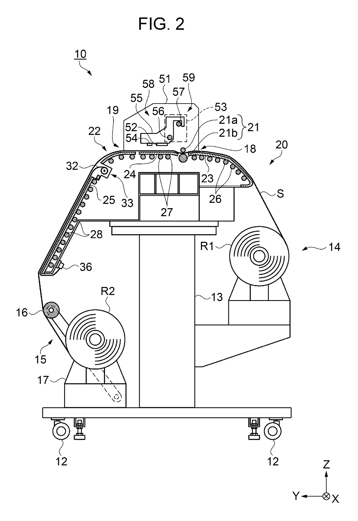 Transport device and printing apparatus