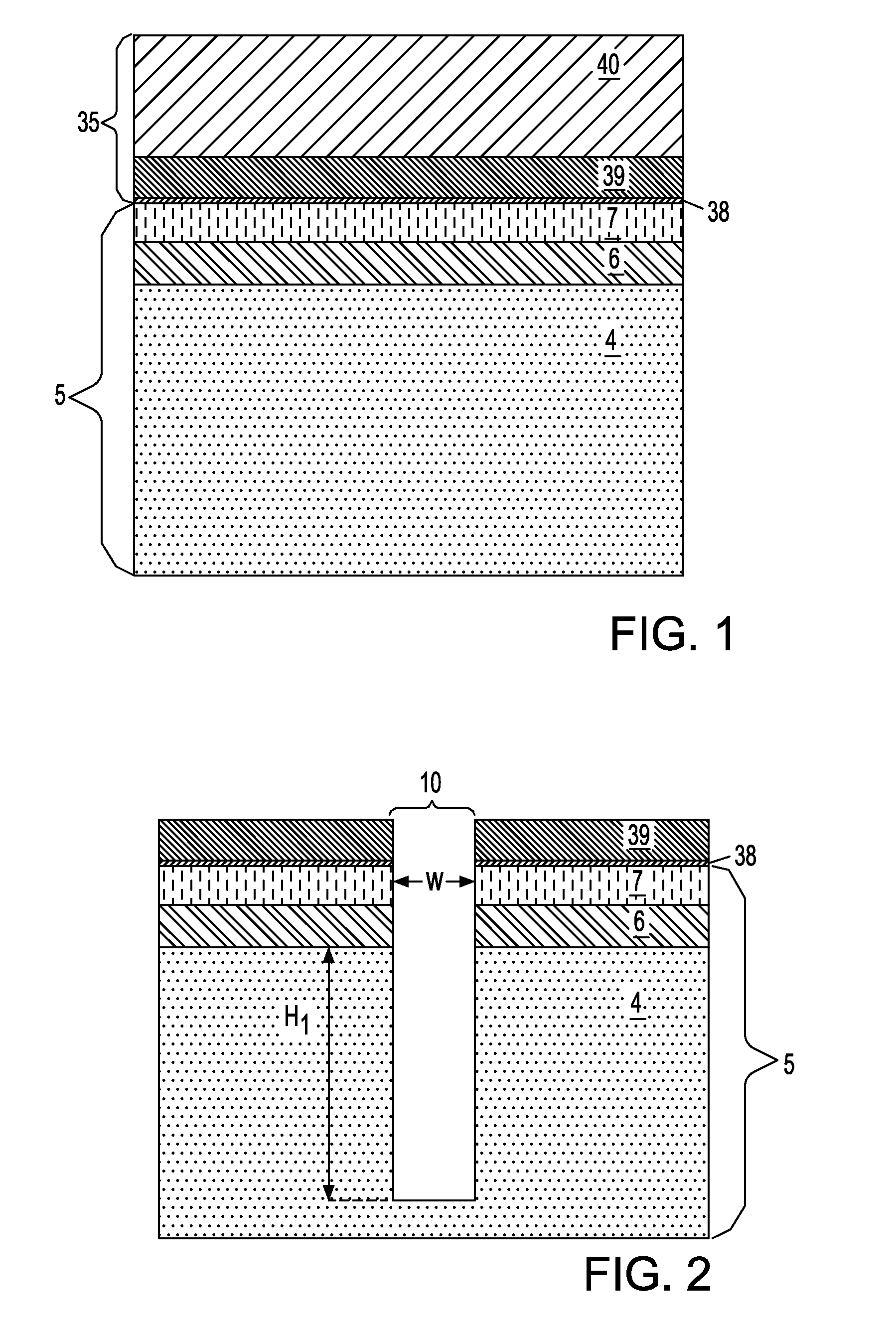 Edram including metal plates