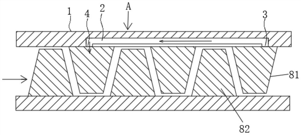 Casing based on self-circulation oscillation jet, compressor and stability enhancing method thereof