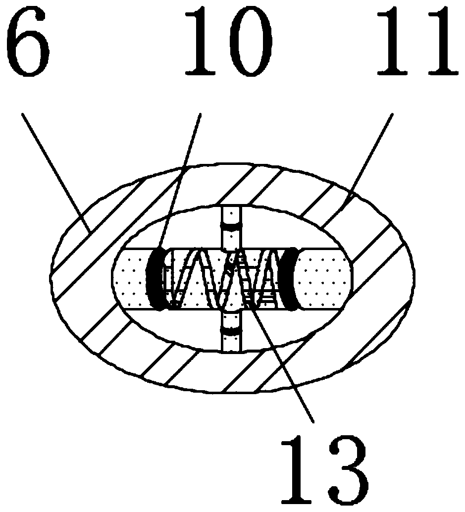 An antistatic textile machine needle