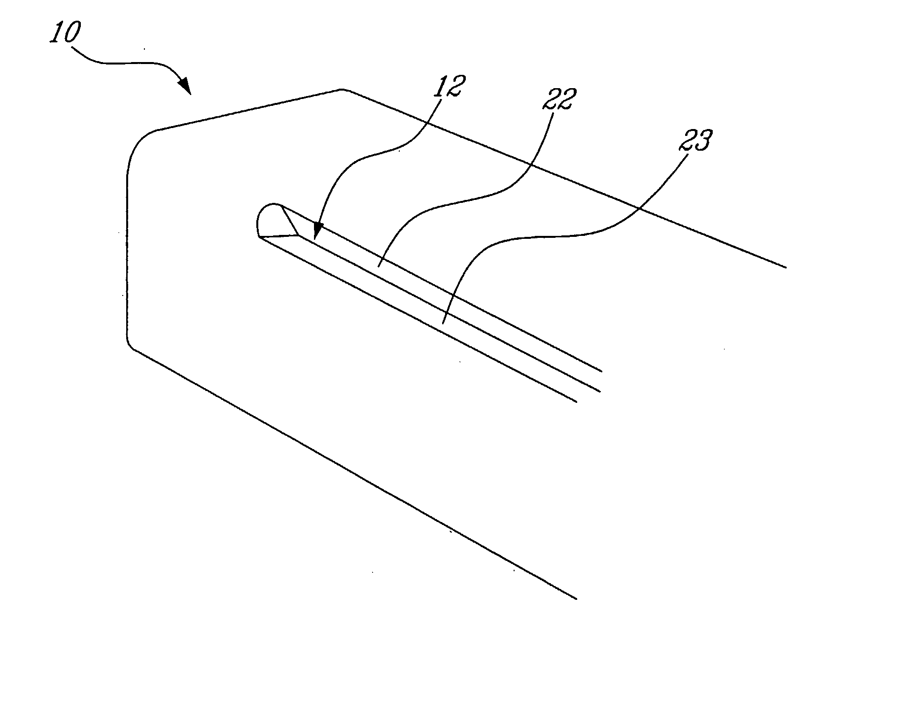 Sports apparatus shaft and blade with added impact protection and method of making same