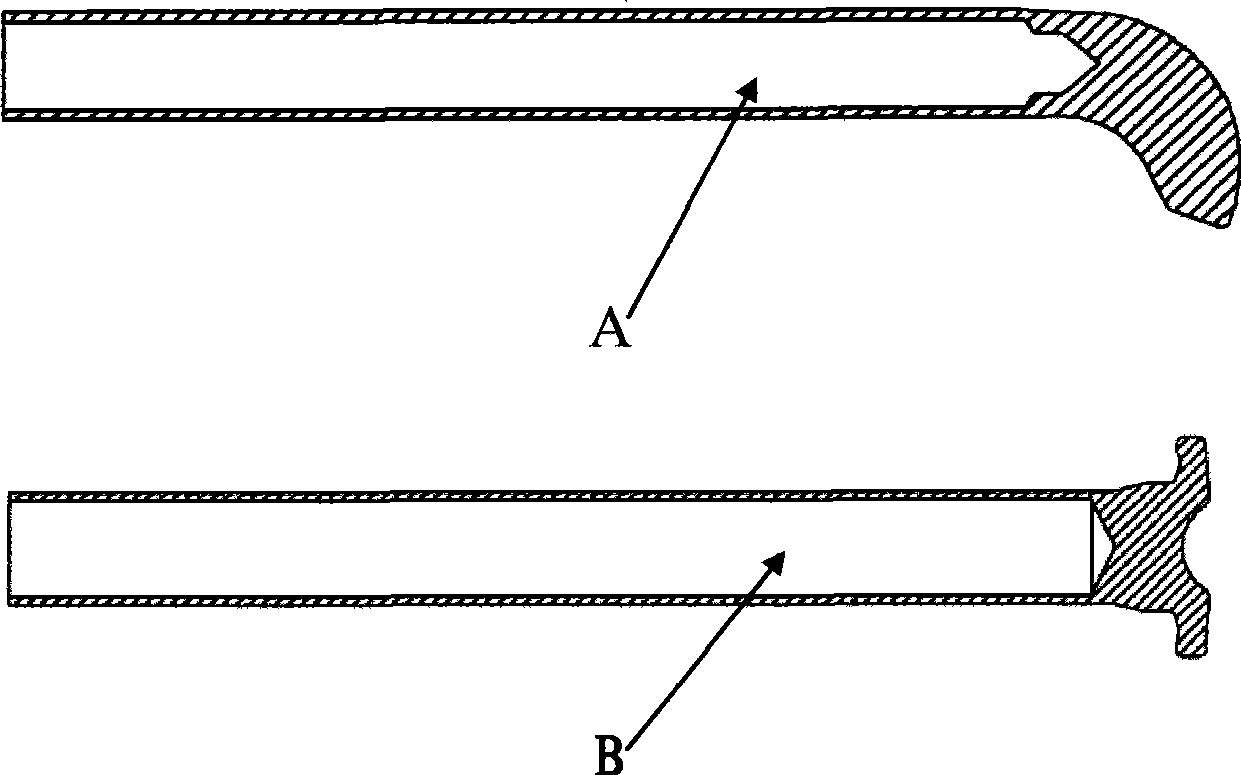 Integral bike metal seat tube and molding method thereof