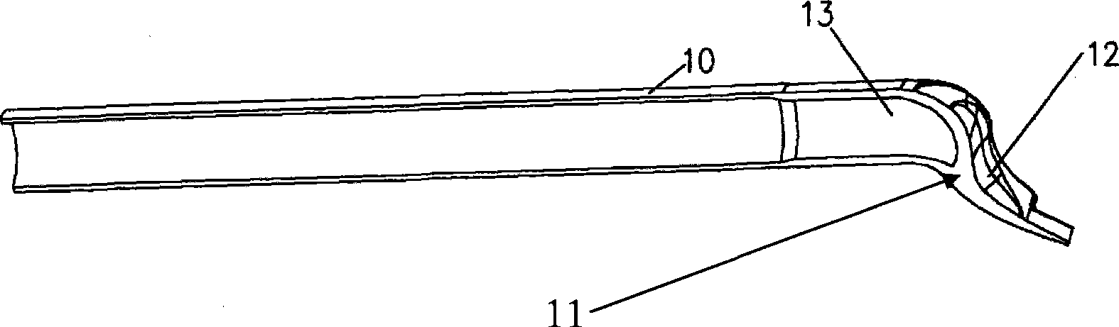 Integral bike metal seat tube and molding method thereof