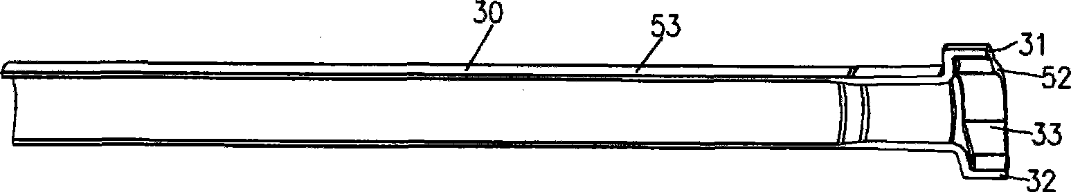 Integral bike metal seat tube and molding method thereof