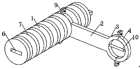 High-strength assembled curtain wall structure