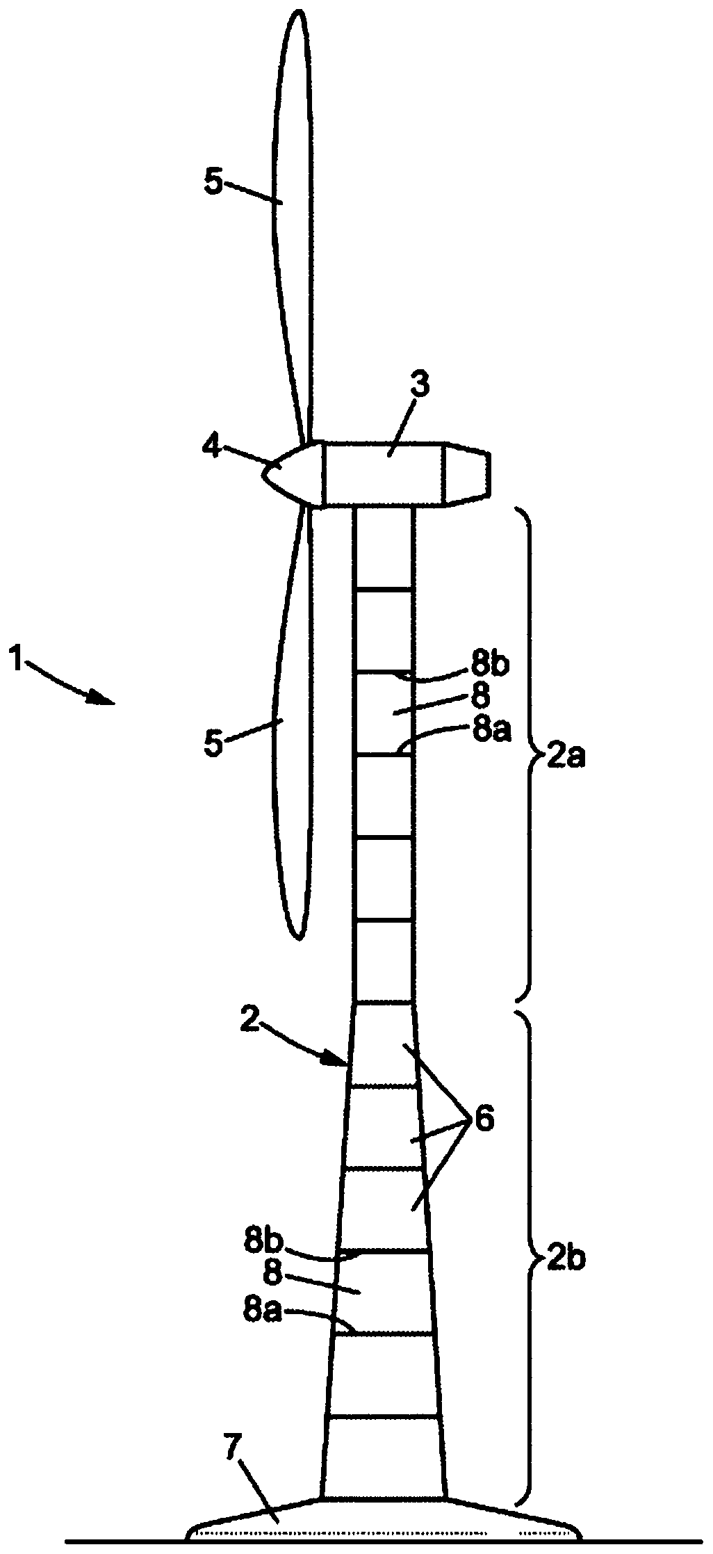 Method of manufacturing concrete structural blocks for use in wind turbine towers