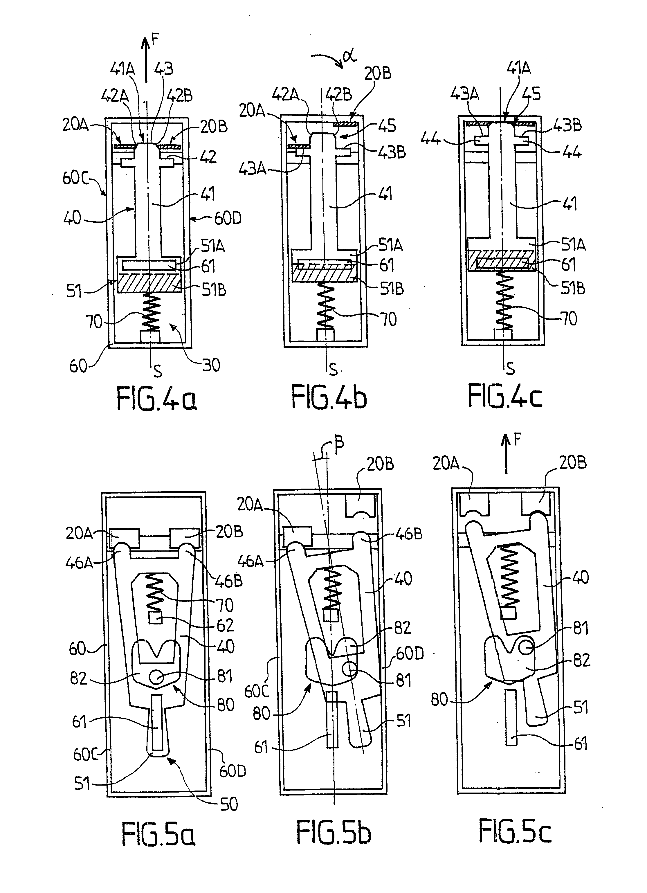 Surge Voltage Protection Device with Improved Disconnection and Visual Indication Means