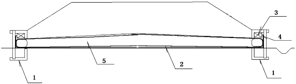 Wall net combination structure with prevention and early warning functions of karst collapse and construction method