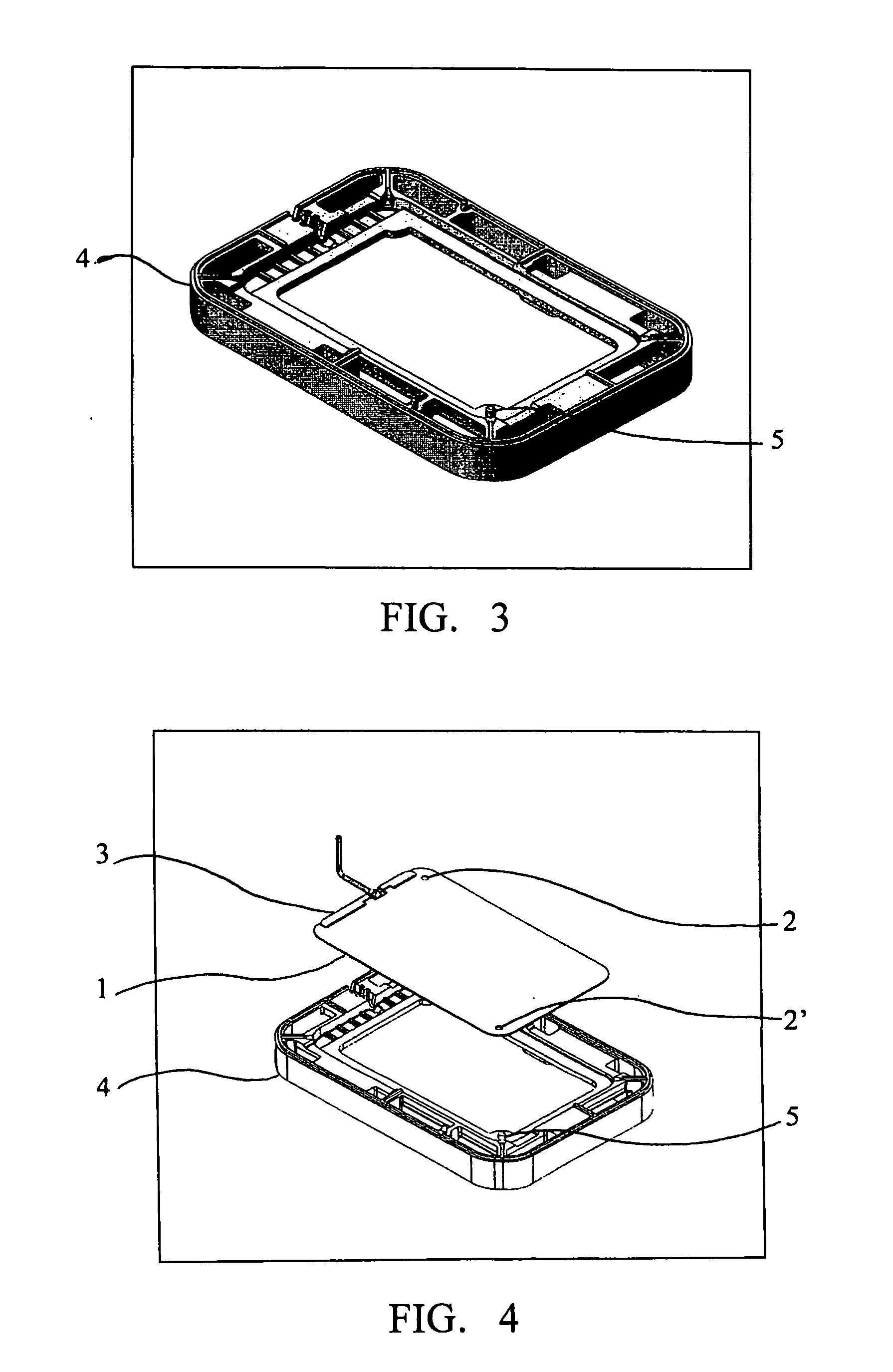 Process for making a framed electrode