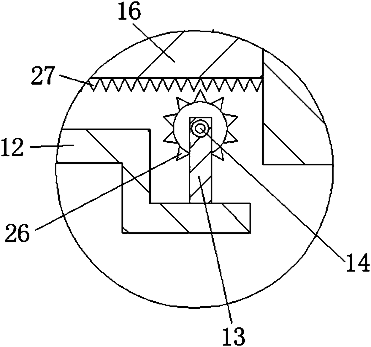 Automatic book fetching device for intelligent library