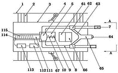 Self-deblocking pipe cleaner provided with rotary heads and gas throttling preventing device