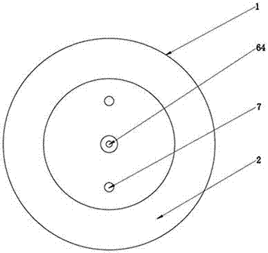 Self-deblocking pipe cleaner provided with rotary heads and gas throttling preventing device