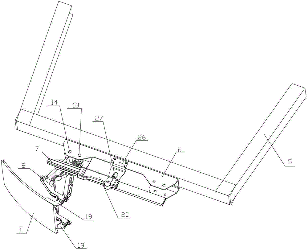 Rail vehicle head openable and closed front cover