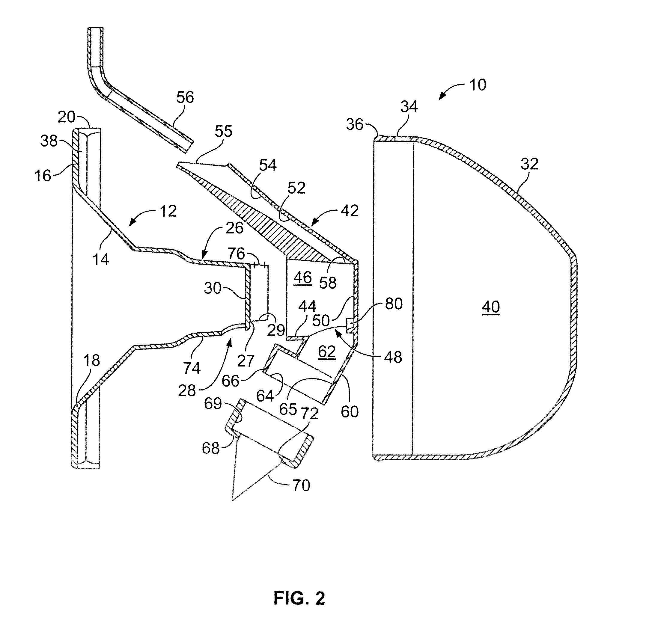 Submersible Valve for a Breast Milk Collection Device with Self Contained Reservoir