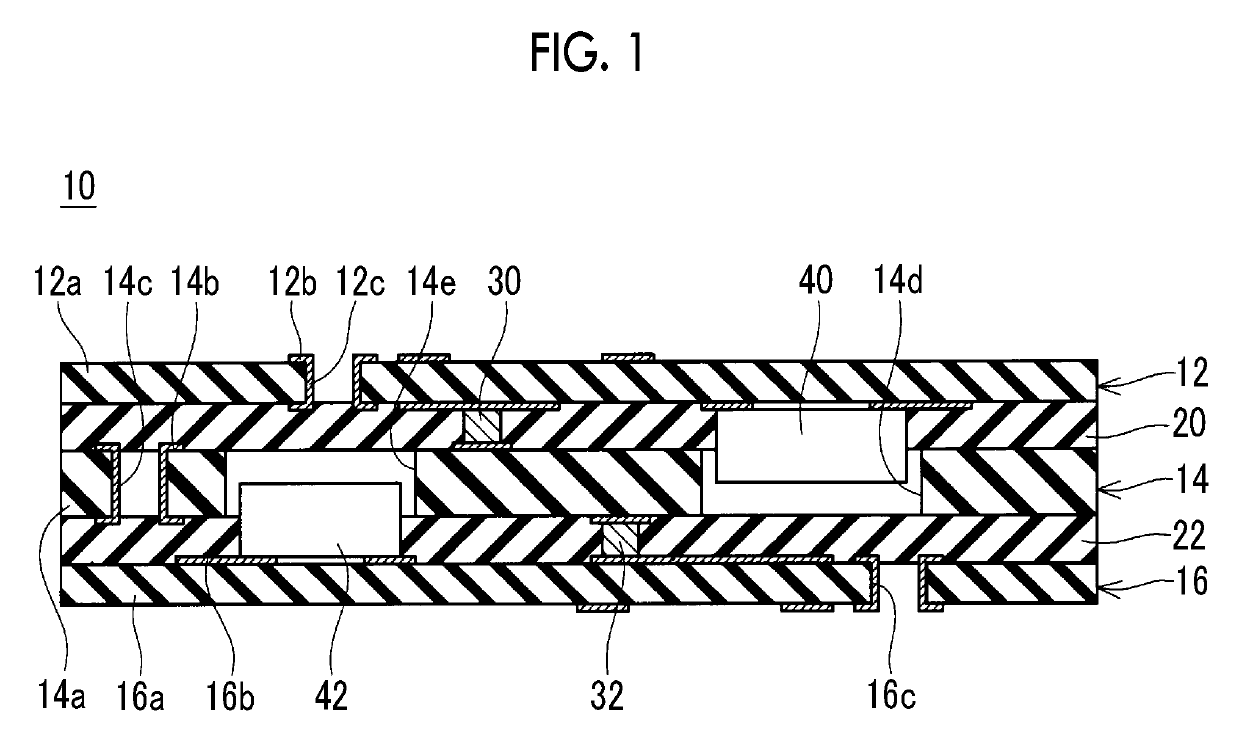 Laminated substrate and method of manufacturing laminated substrate