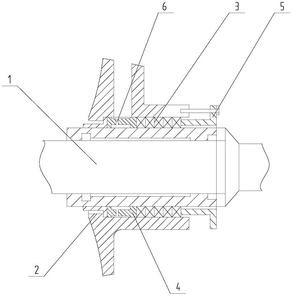 Pump body structure for sand washer