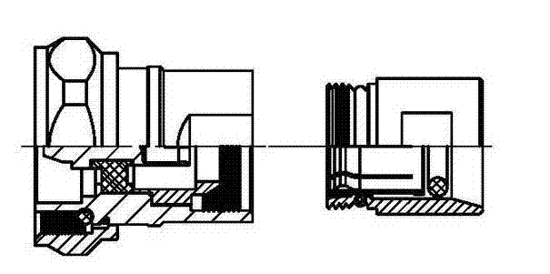 Integrated crimping connector