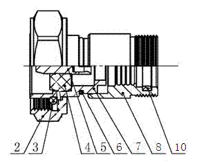 Integrated crimping connector