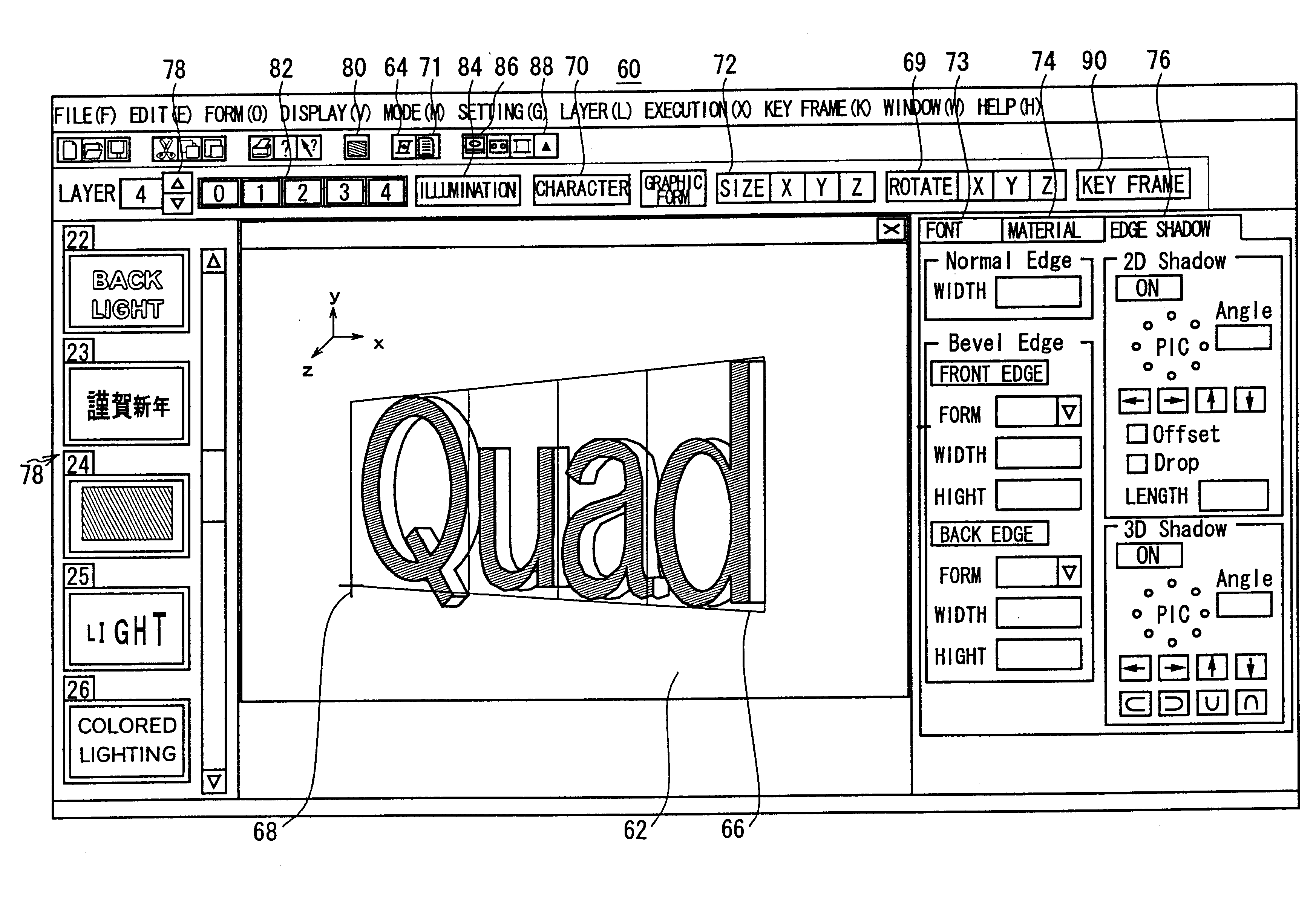 Character generator and character generating method