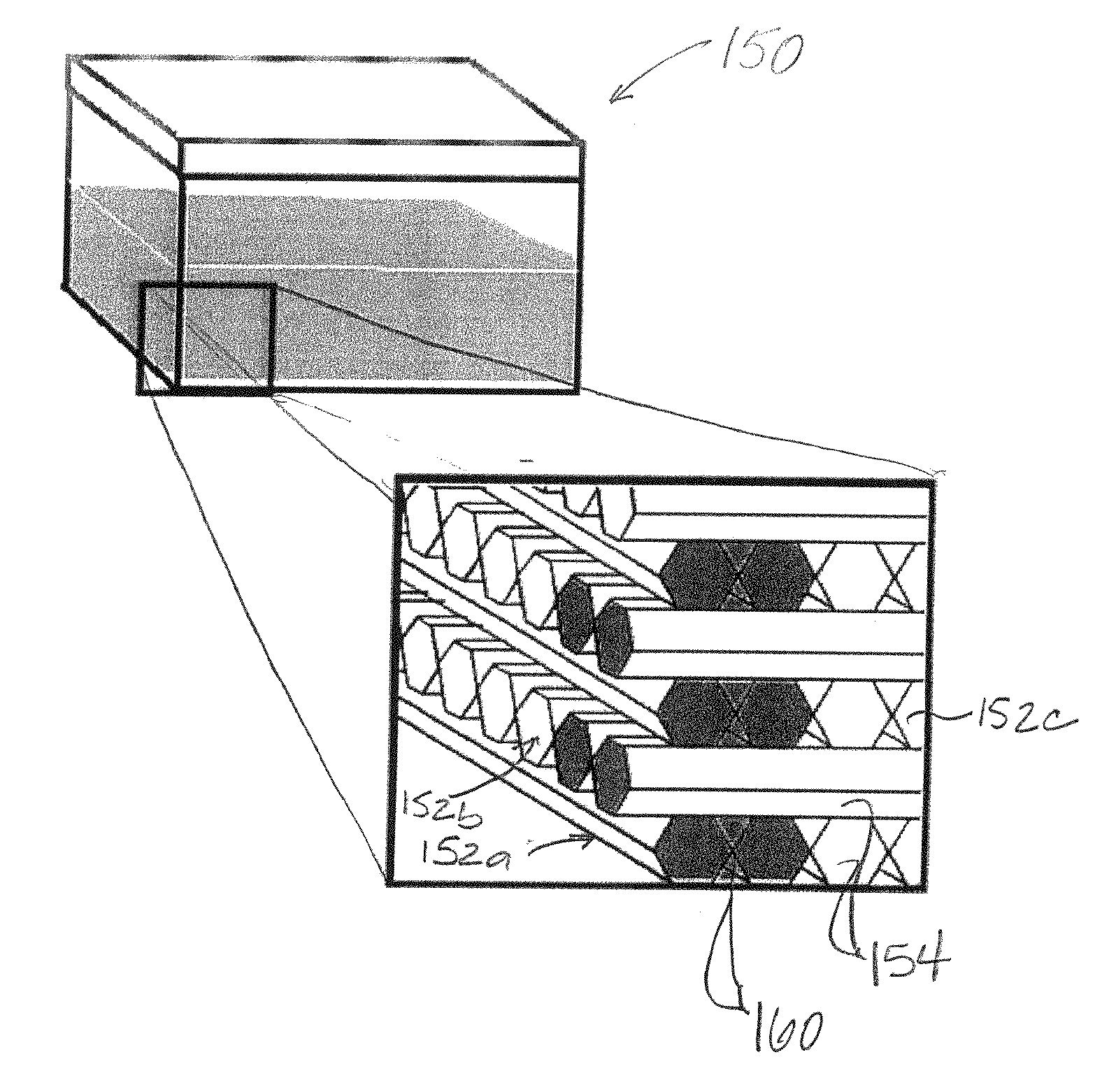 Test object for use with diffusion MRI and system and method of synthesizing complex diffusive geometries using novel gradient directions