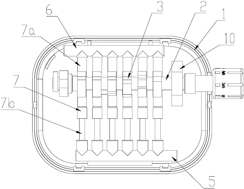 Device for adjusting conveying flow of medicine liquid