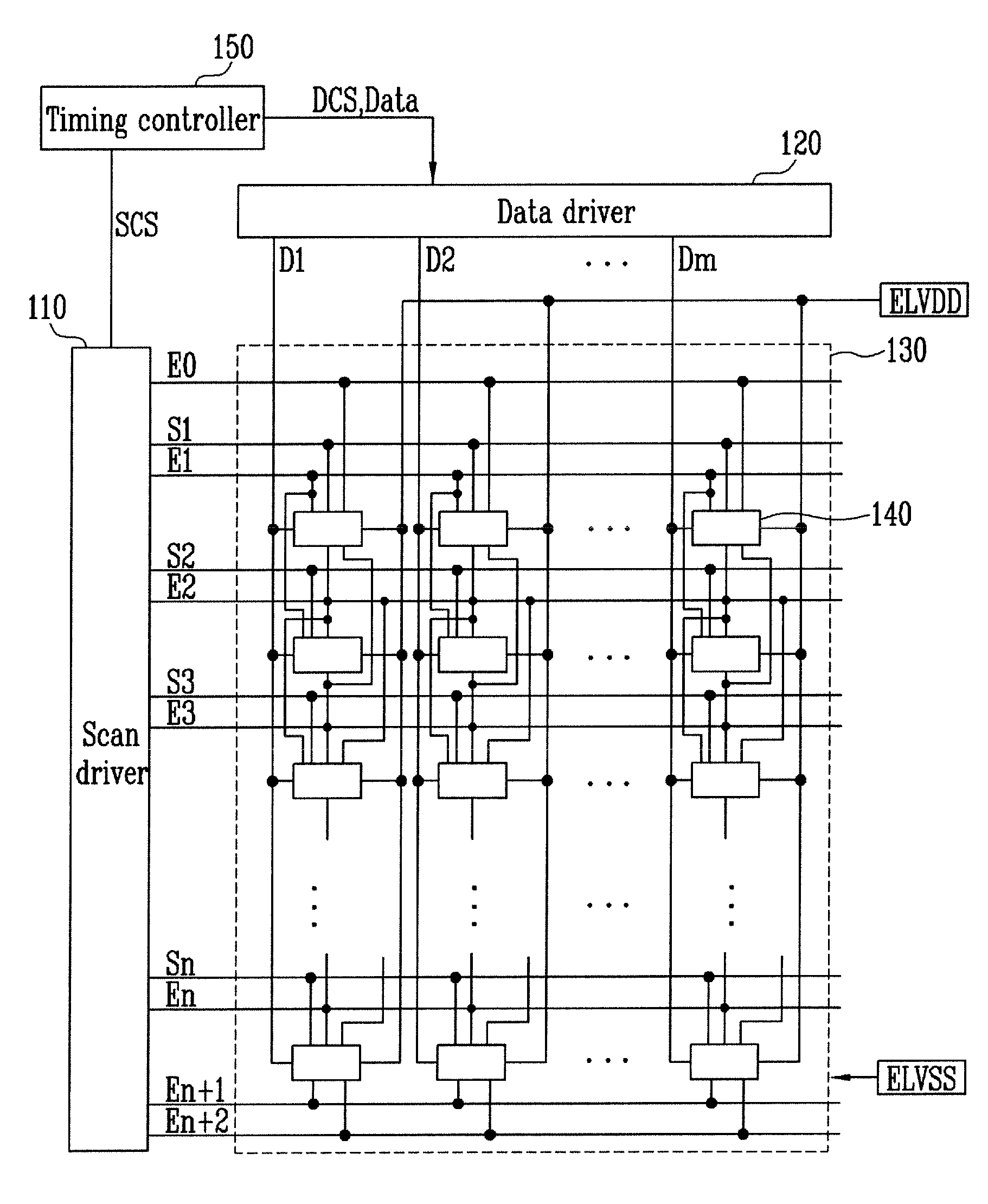 Pixel and organic light emitting display