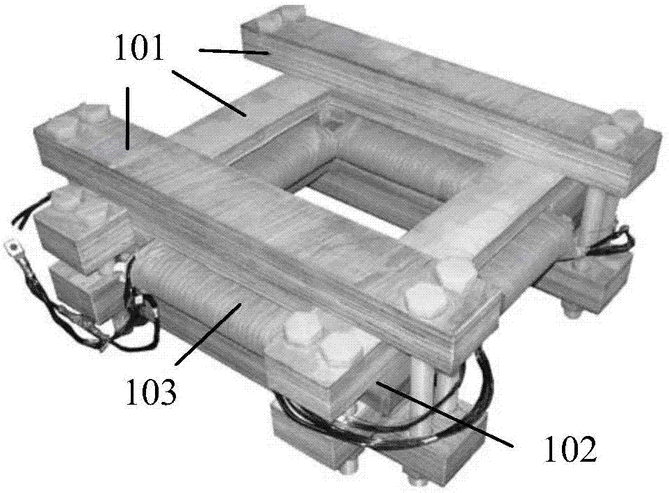 Determination method for magnetic hysteresis characteristics and depletion characteristics of transformer in DC magnetic bias state