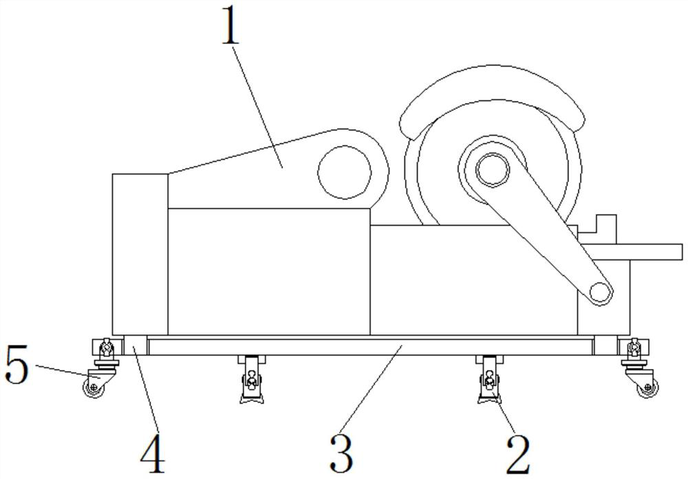 A mobile carding machine for textile processing