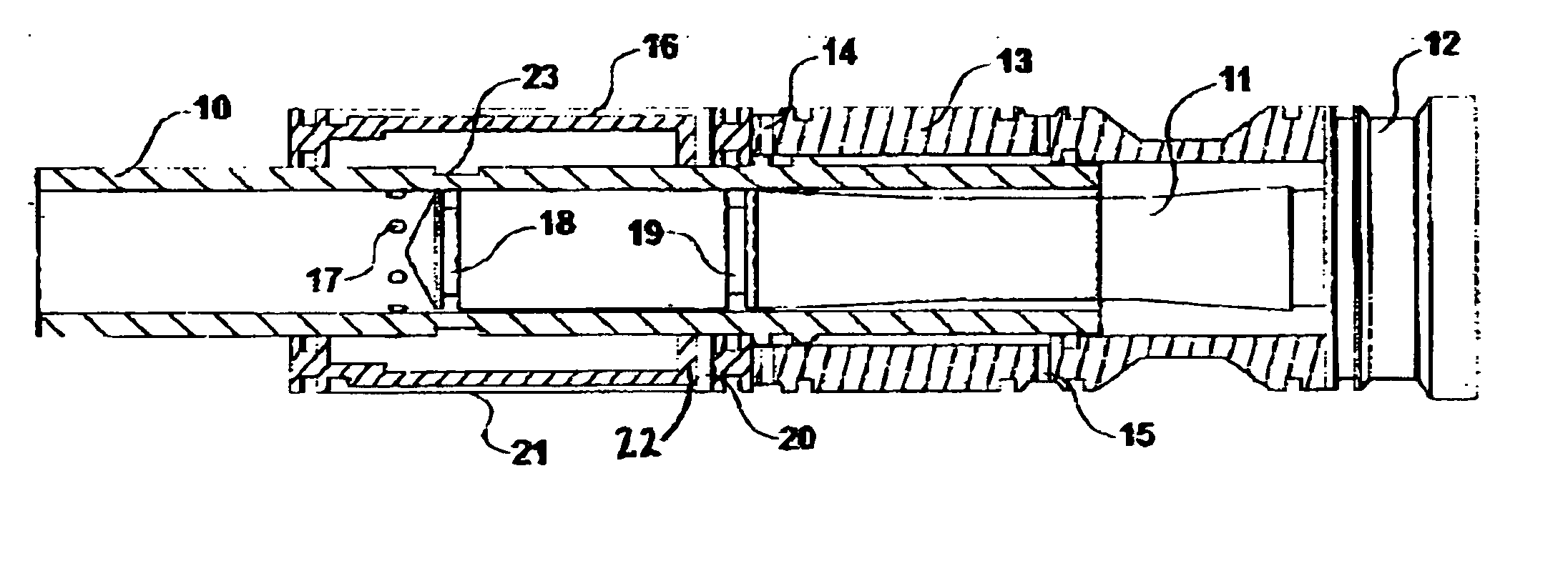 Mechanism for gas operated gun