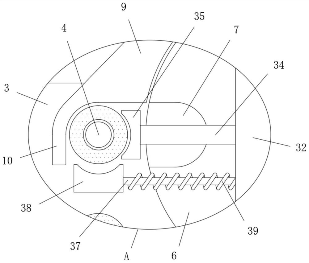 Oral liquid bottle separating device for oral liquid production line and oral liquid production process