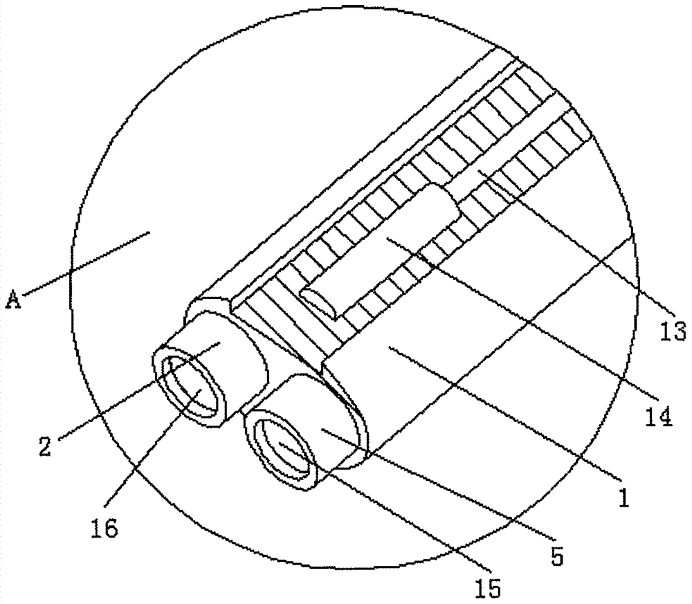 Catheter apparatus for neurosurgery department