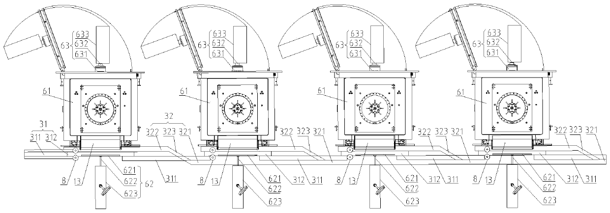 Automatic production line of freeze-dried products