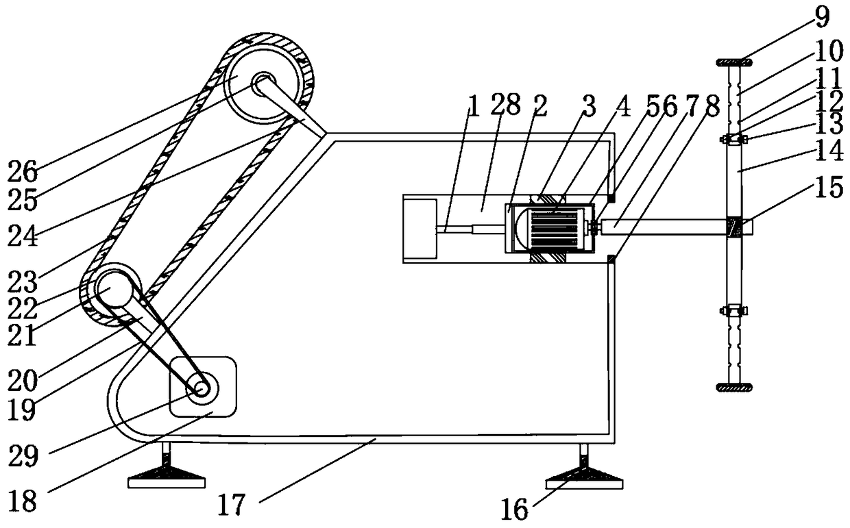 Grinding device for petroleum pipeline end openings