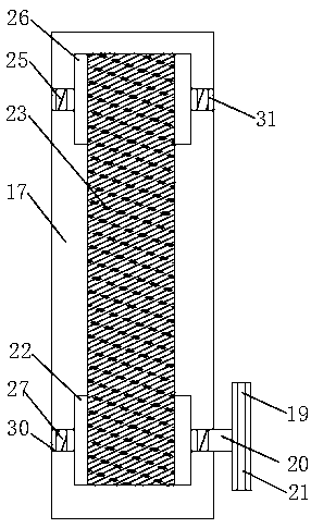 Grinding device for petroleum pipeline end openings