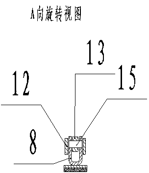 Gravity friction brake for high-rise escaping machine