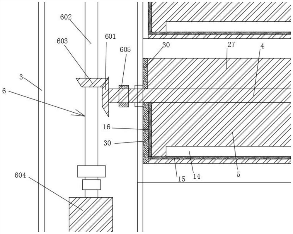 Energy-saving self-closing tuyere structure for building decoration