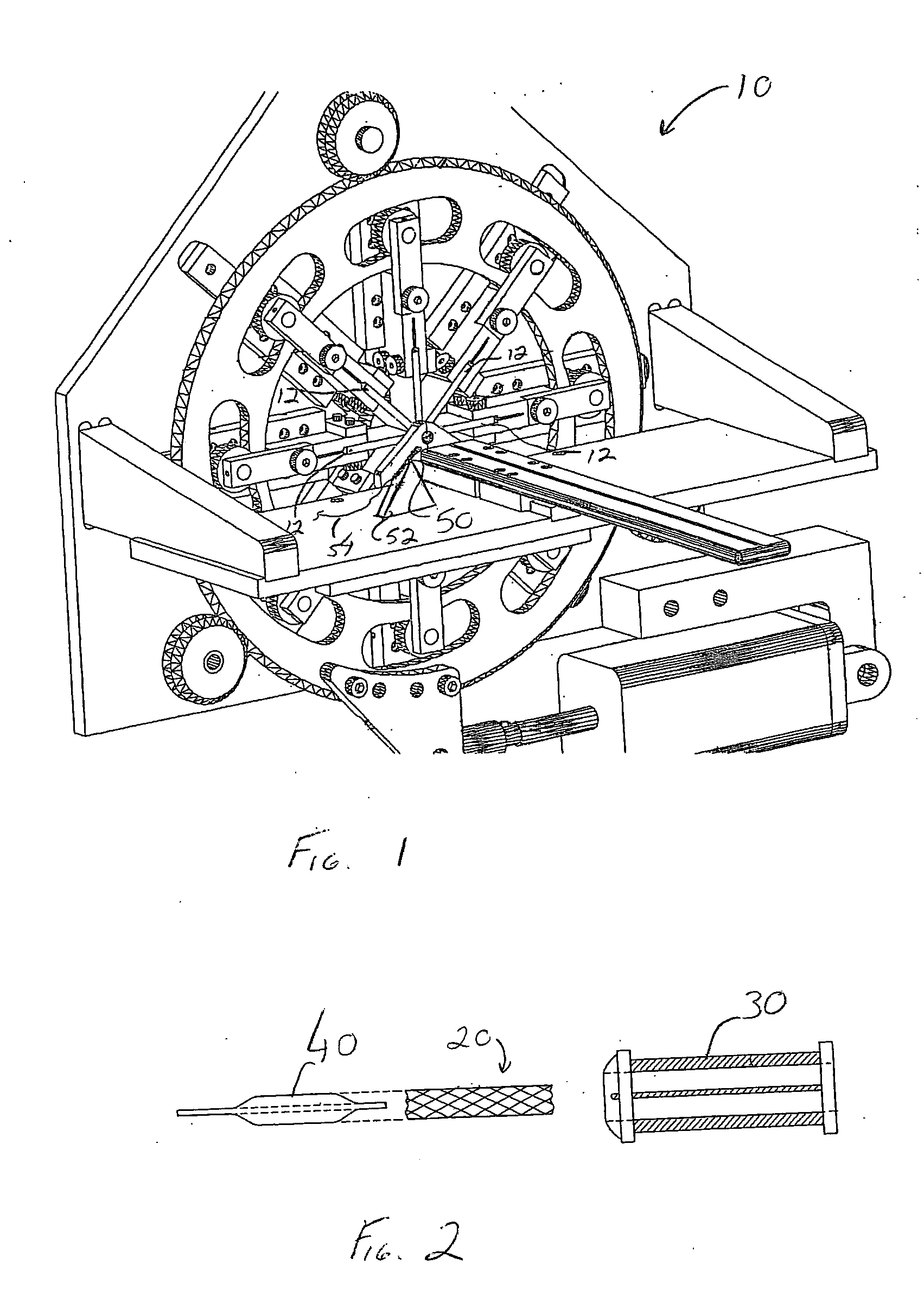 Method for verifying position on an angioplasty balloon