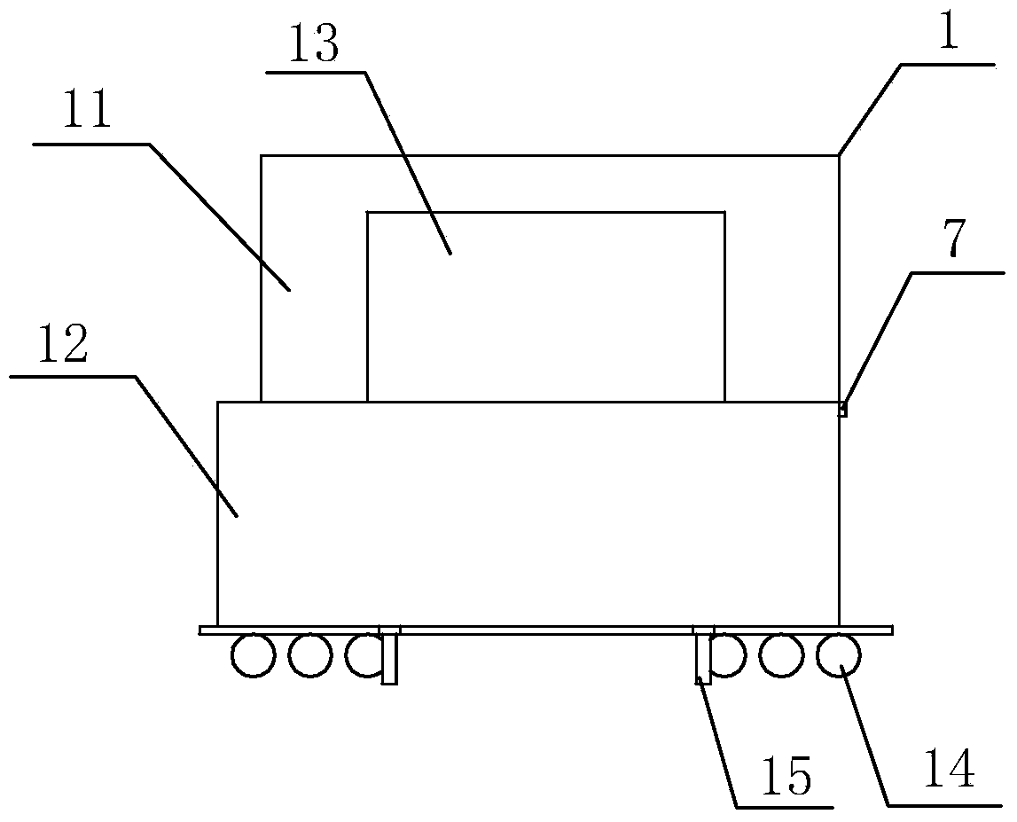 Direct shear test data acquisition instrument for big visual model of reinforced earth