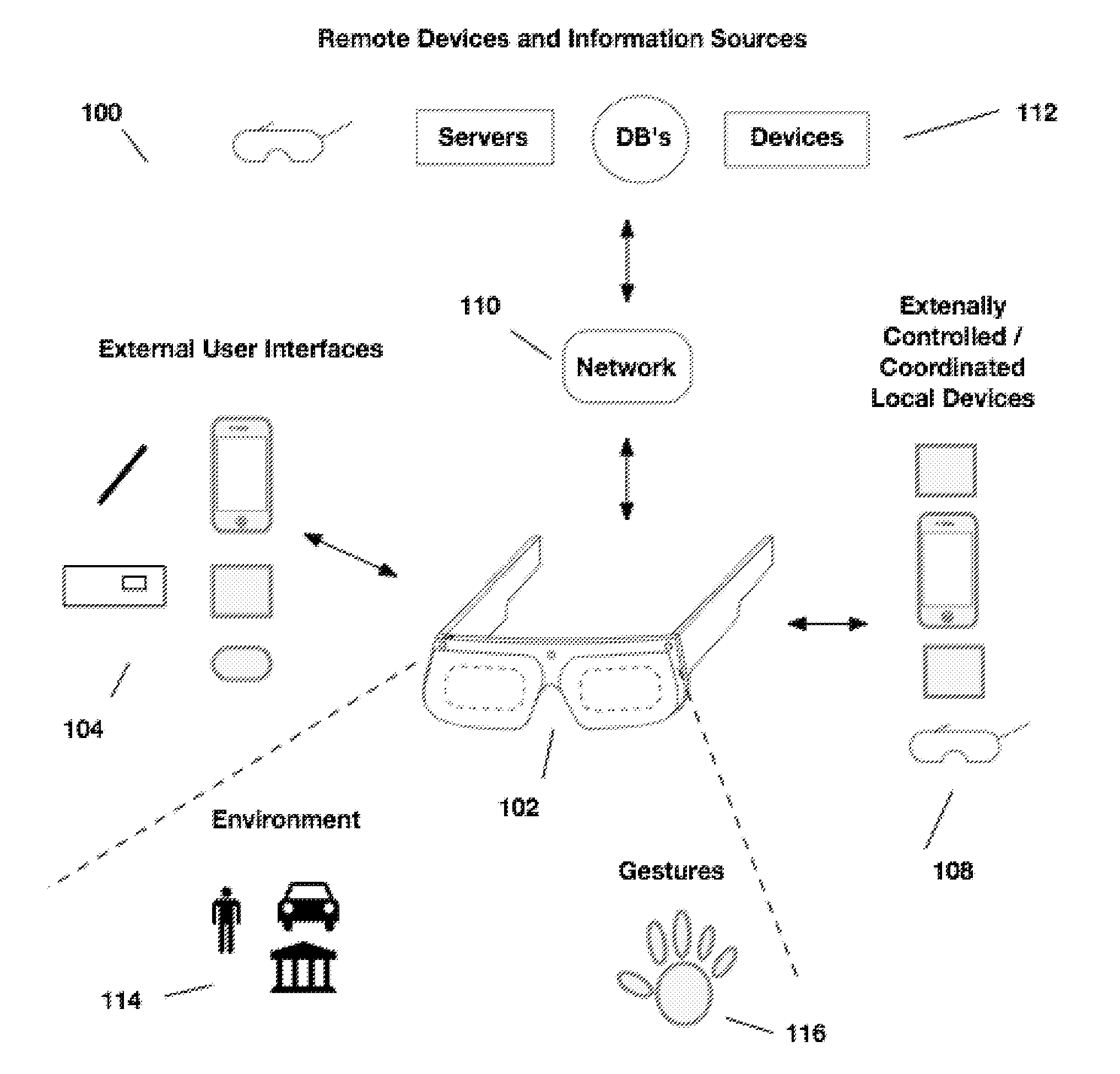 System for assisted operator safety using an hmd