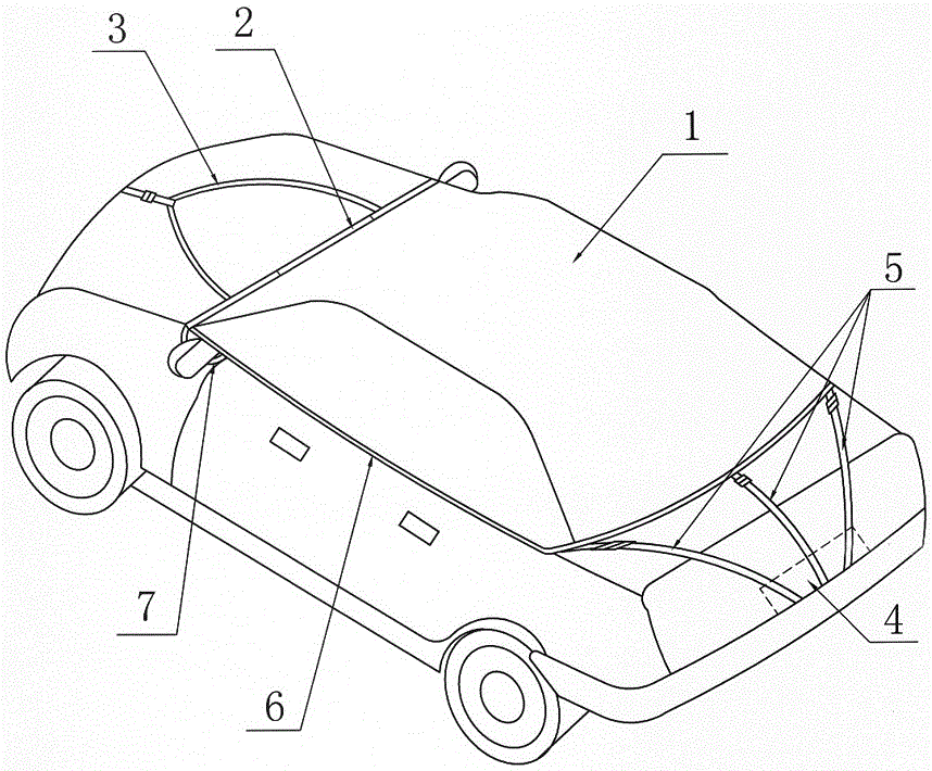 Automobile sun shield