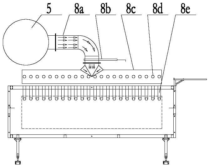 A ceramic energy-saving kiln with high-efficiency relay recovery of cooling waste heat