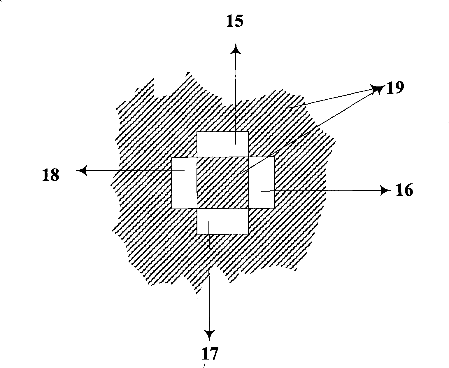 Normalization alignment mark combination and its alignment method and alignment system