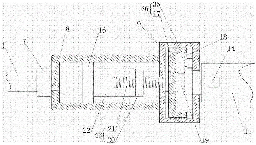 Electric drill with drill bit diameter being adjustable and using method thereof