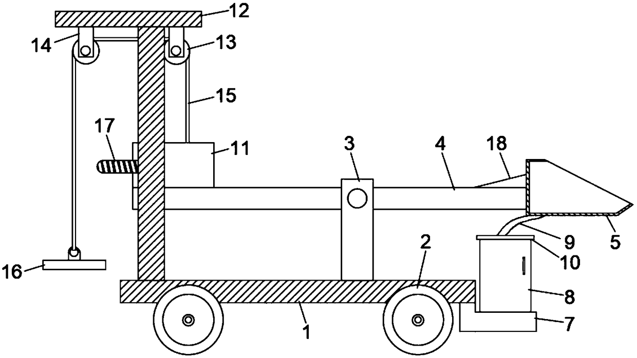 Quick bagging device for drying rice